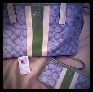 Authentic Coach handbags w/wallet
